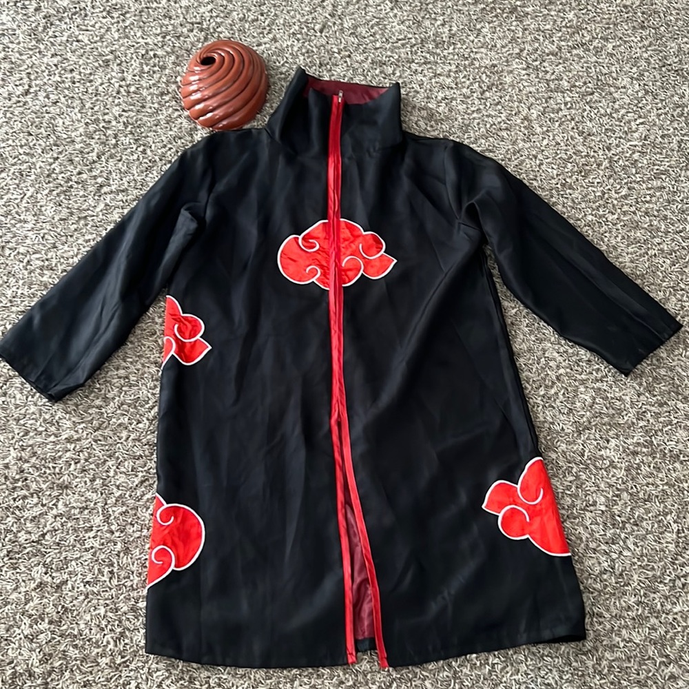 Tobi mask and akatsuki suit from Naruto